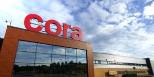 un hypermarché Cora acceptant nos cartes cadeaux