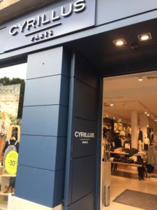 un magasin Cyrillus