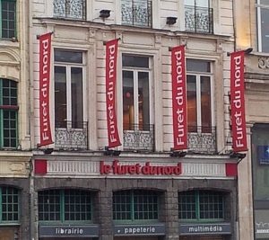 librairie le Furet du Nord à Lille